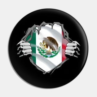 Proud Mexico Flag, Mexico gift heritage, Mexican girl Boy Friend Mexicano Chingona Pin