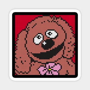 POXELART - Rowlf The Dog From The Muppets Magnet