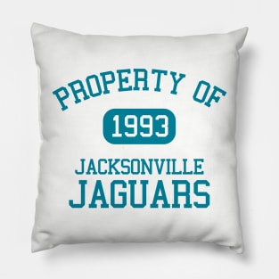 Property of Jacksonville Jaguars Pillow