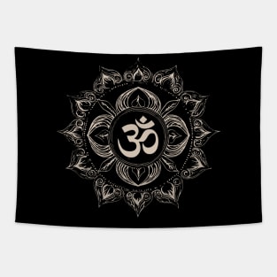 Cosmic Resonance: The Mystical Power of Om Tapestry