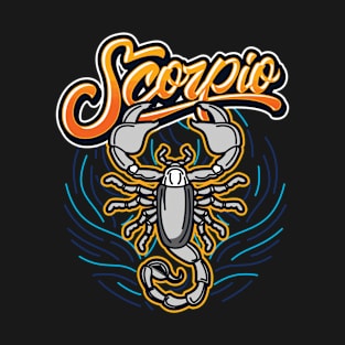 Zodiac SCORPIO Fingerprint Series T-Shirt