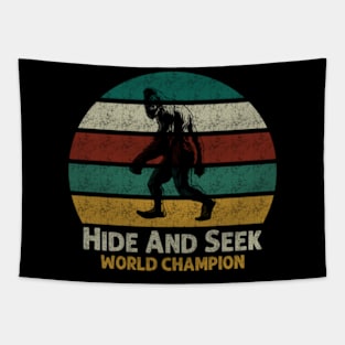 Hide And Seek World Champion Tapestry