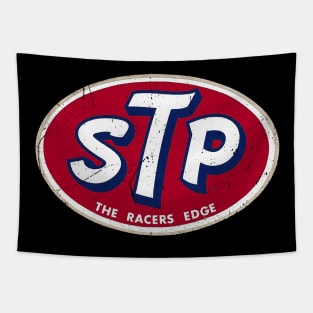 Distressed STP Vintage Style Tapestry