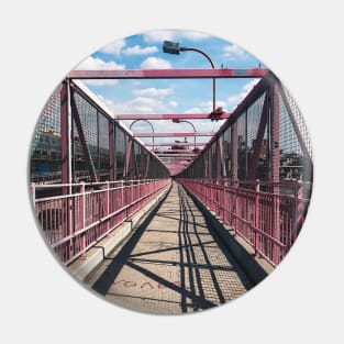 Williamsburg Bridge NYC Pin