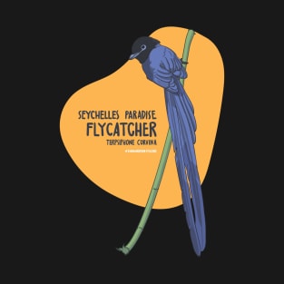 The Seychelles Paradise Flycatcher T-Shirt