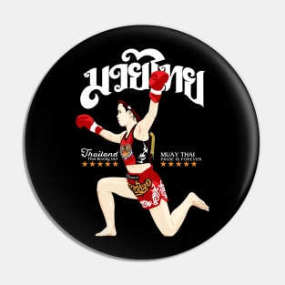 Thai Boxing Girl Wai Kru Pin