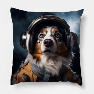 Astro Dog - Australian Shepherd Pillow