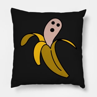 Banana Ghost #1 Pillow