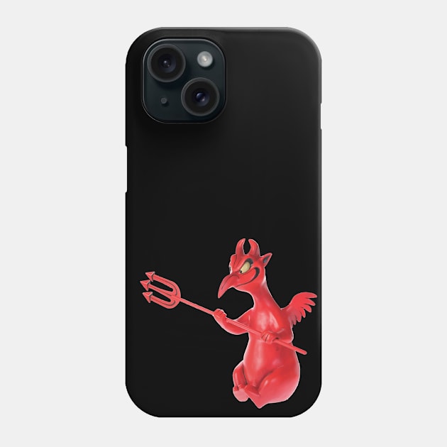 Red Devil Phone Case by AlteredWalters