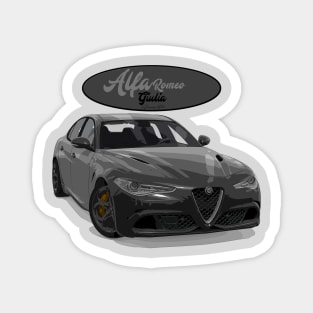 ALFA ROMEO Giulia Nero Magnet