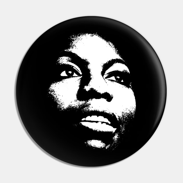 Nina Simone Pin by UrbanLifeApparel