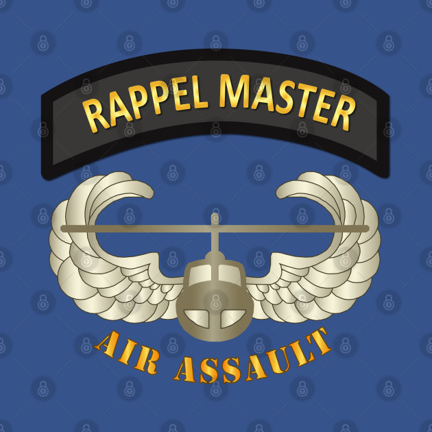 Rappel Master Tab w Air Assault Badge - Rappel Master Tab W Air Assault ...