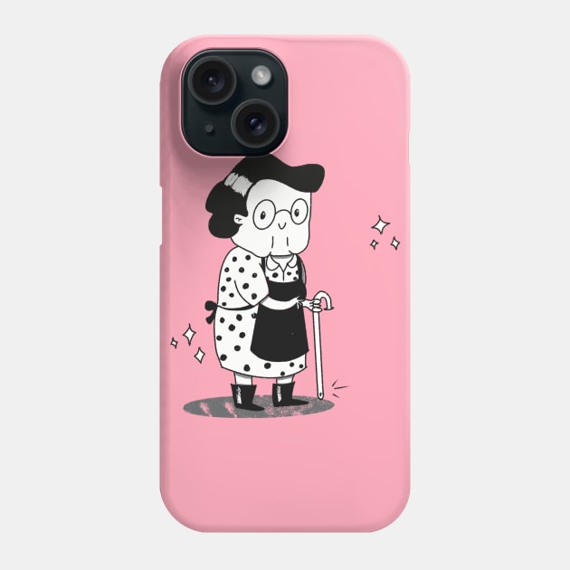 Granny Phone Case by MANALI