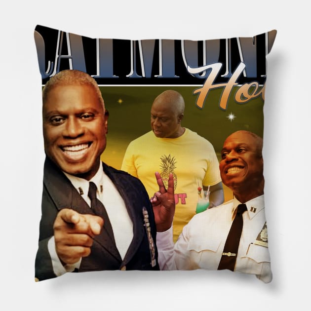 Captain Raymond Holt - I Am Ecstatic Pillow by salsiant