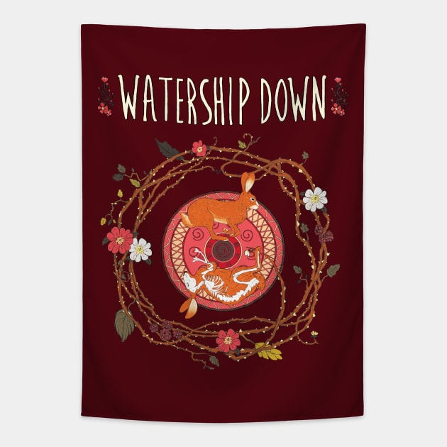 Watership Down Tapestry by sophieeves