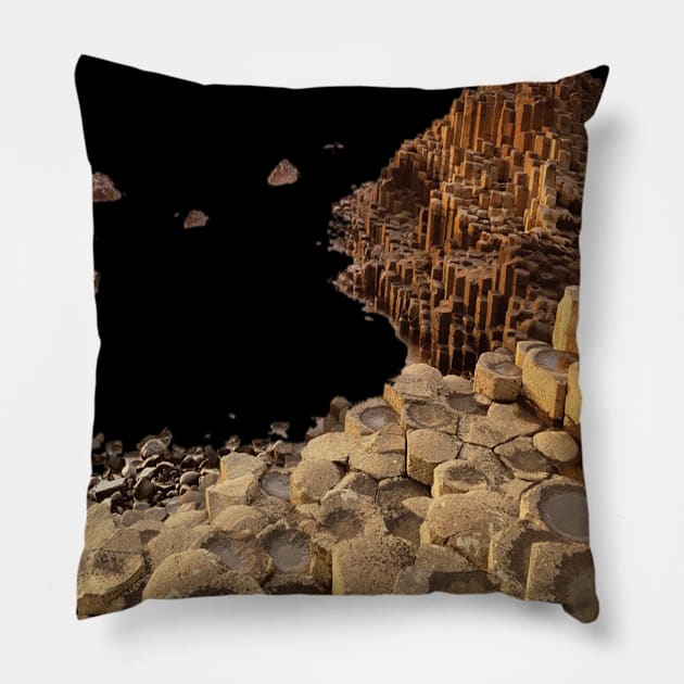 Giants Causeway Pillow by soufyane