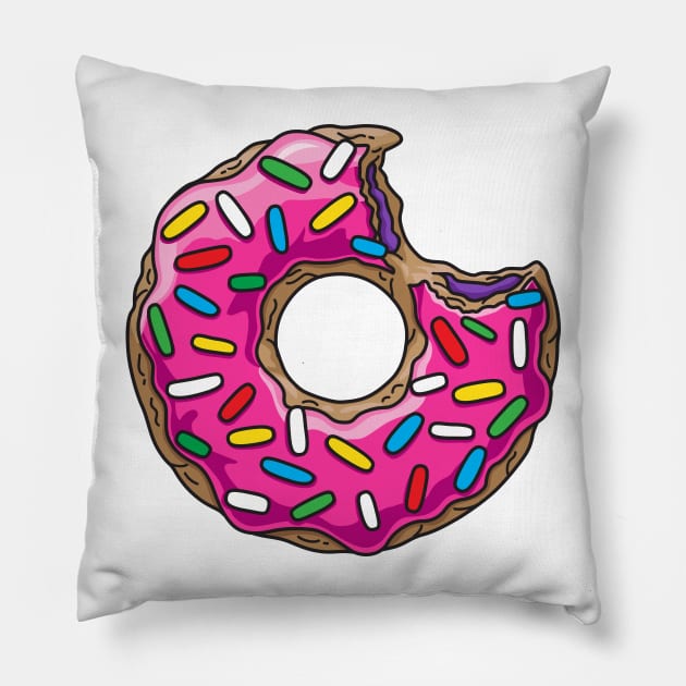 You can't buy happiness but you can buy donuts Pillow by Plushism