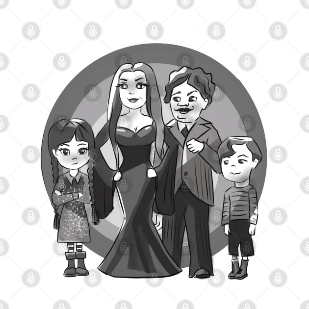 Addams family by JulietFrost