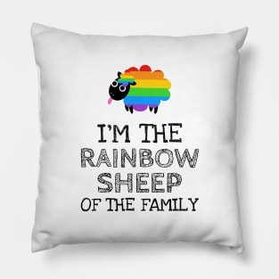 LGBTQ Pride Month T-Shirt Gay Lesbien Queer Trans Community Pillow