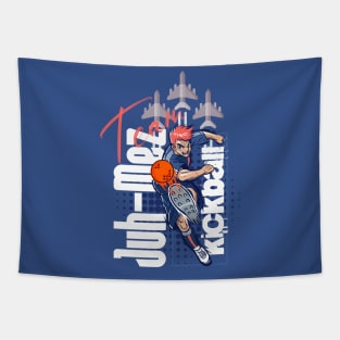 Team Juh-Mez Kickball Tapestry