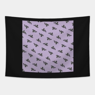 Orca Pattern Tapestry