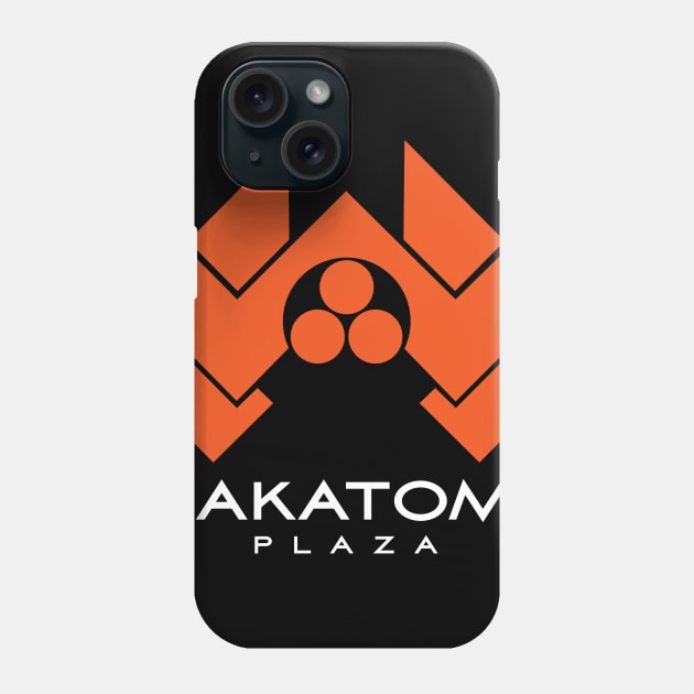 NAKATOMI PLAZA Phone Case by MindsparkCreative