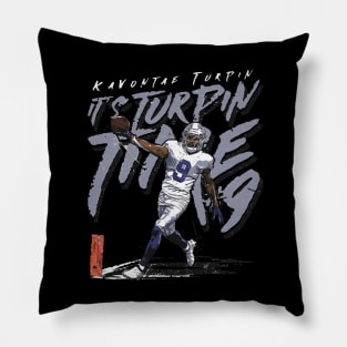 KaVontae Turpin Dallas Turpin Time Pillow