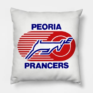 Peoria Prancers Logo Pillow