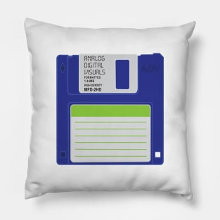 Floppy Disk (Cosmic Cobalt Colorway) Analog/ Computer Pillow