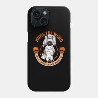 Cute Funny Mummy Halloween Dog Doxie Dachshund Phone Case