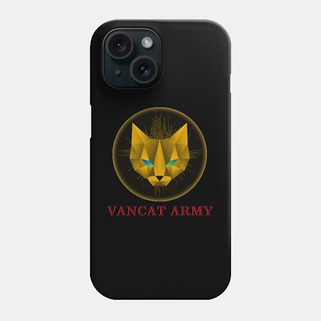 Vancat Army Phone Case by raditstore