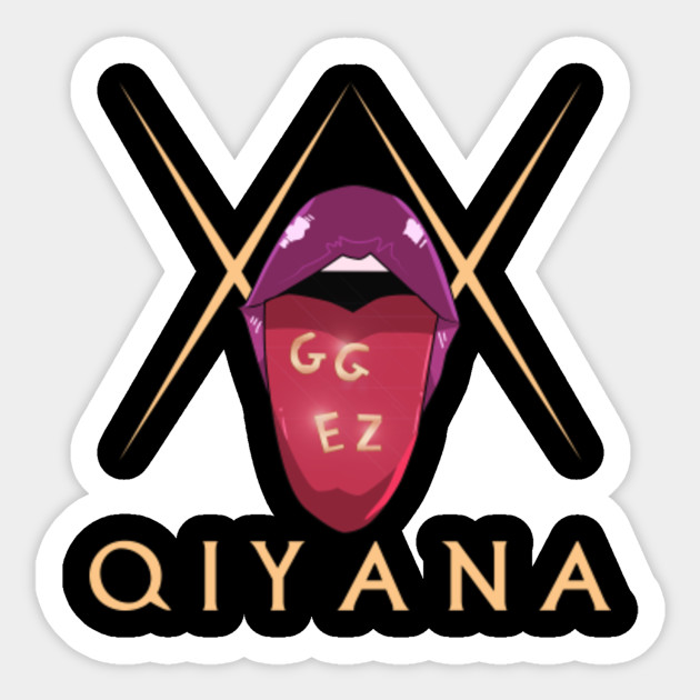 Gg Ez Qiyana True Damage League Of Legends Sticker Teepublic