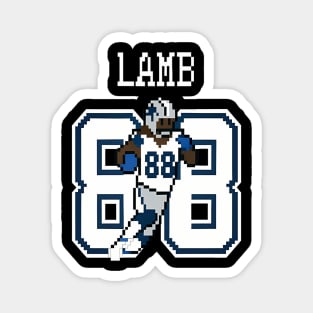 CeeDee Lamb #88 – 8-Bit Cowboys Star Magnet