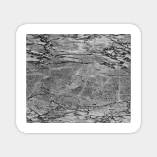 Slate grey marble Magnet