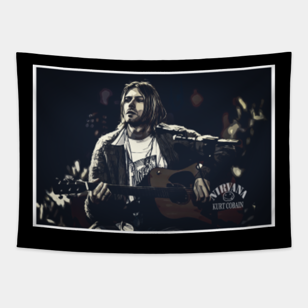 kurt cobain - nirvana - Kurt Cobain Nirvana - Tapestry