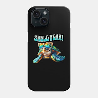 Shell Yeah Turtle Sea Lover Tortoise Funny For Boys and Girl Phone Case