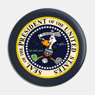 Eliot Eagle Presidential Seal (46 edit) Pin