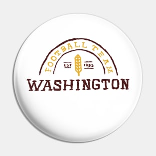 Washingtoooon Football Team 03 Pin