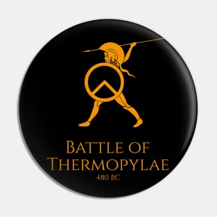 Battle Of Thermopylae Pin