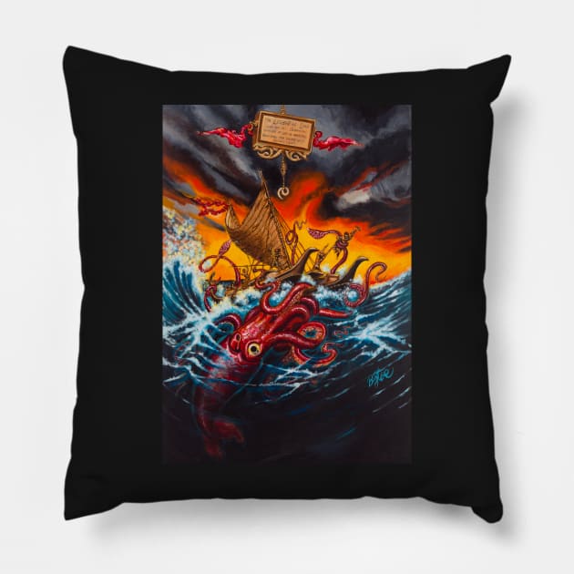 Legend of Laka Pillow by BigToe