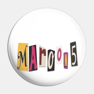 MAROON 5 Pin