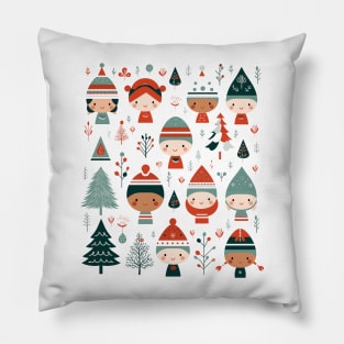 Ugly Christmas Pattern Pillow