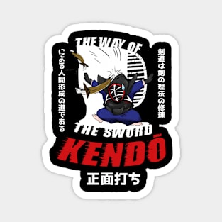 KENDO Collection: Sho-Men Uchi (Straight strike to the head) Magnet
