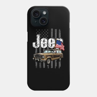Jeep Wagoneer SJ series Jeepcar JEEP Flag Phone Case