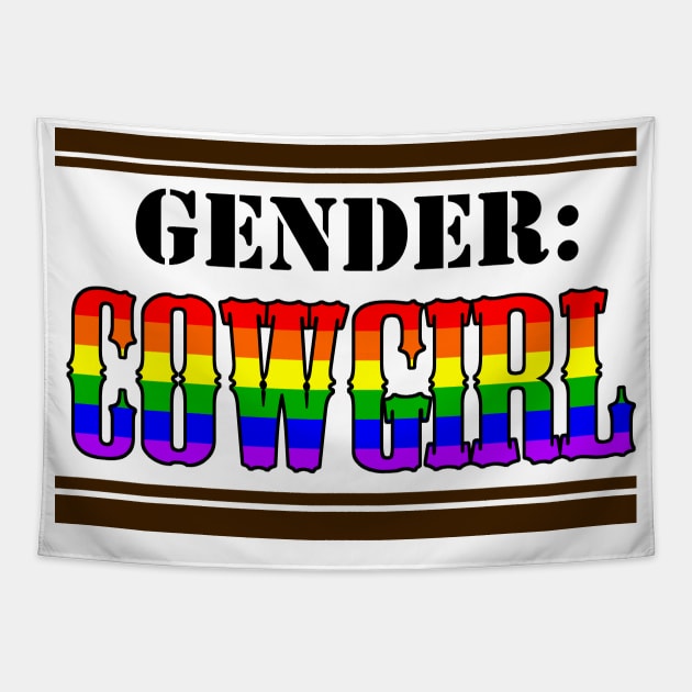 Gender: COWGIRL - Rainbow Tapestry by Akamaru01