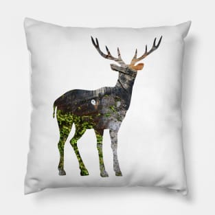 Woodland Deer Pillow