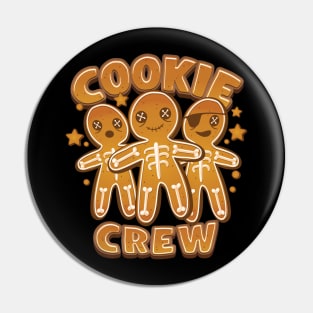 Funny Cookie Crew - Gingerbread Cookies for the Holidays Pin