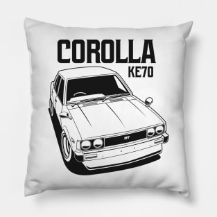 Corolla KE70 Monochrome Pillow