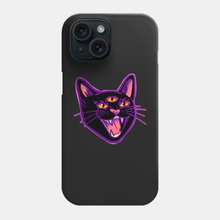 Demonic Cat Phone Case