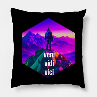 Veni Vidi Vici Pillow